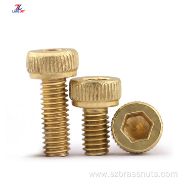 Brass socket head screw cylinder head bolt